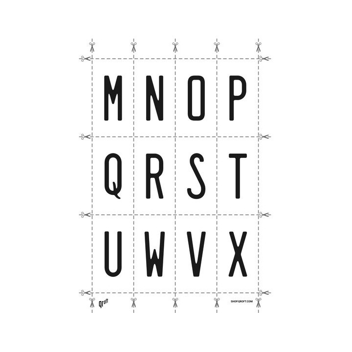 Alphabet of the Dealerplate California font family.