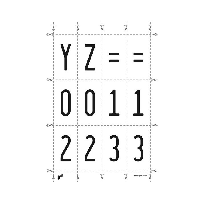 Alphabet of the Dealerplate California font family.