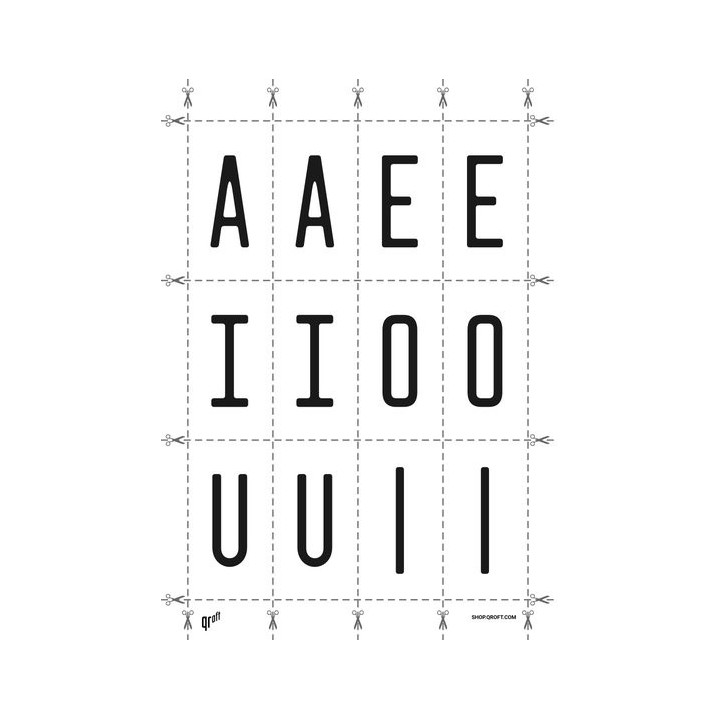 Alphabet of the Dealerplate California font family.