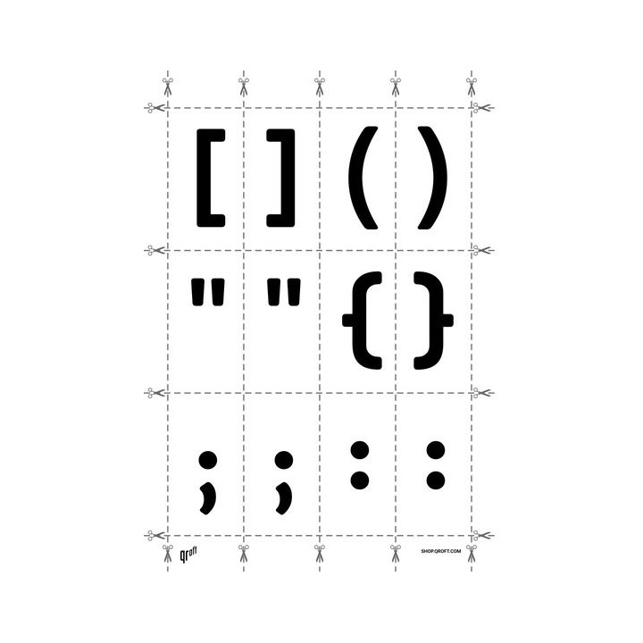 Alphabet of the Simply Mono font family.