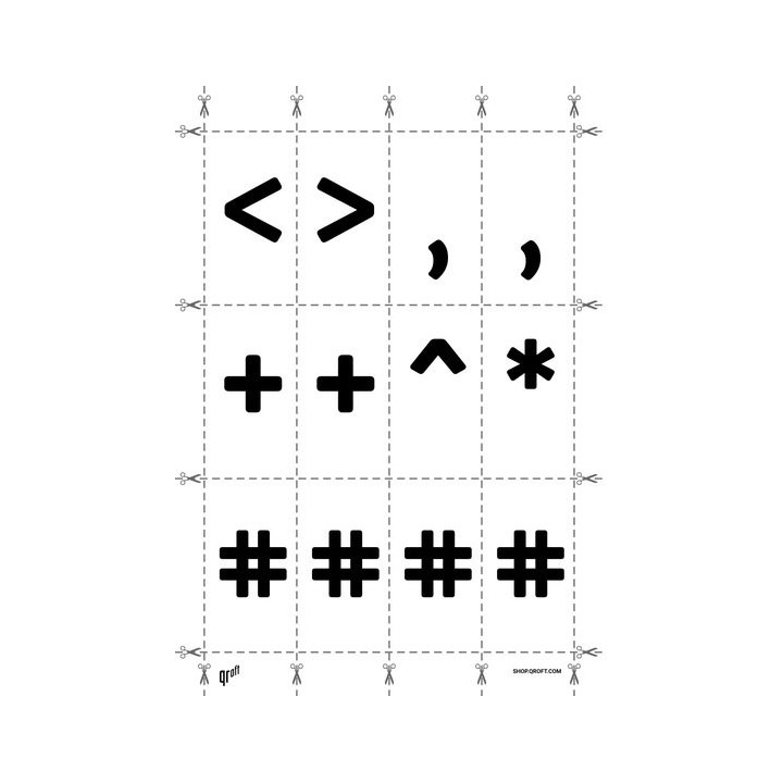 Alphabet of the Simply Mono font family.