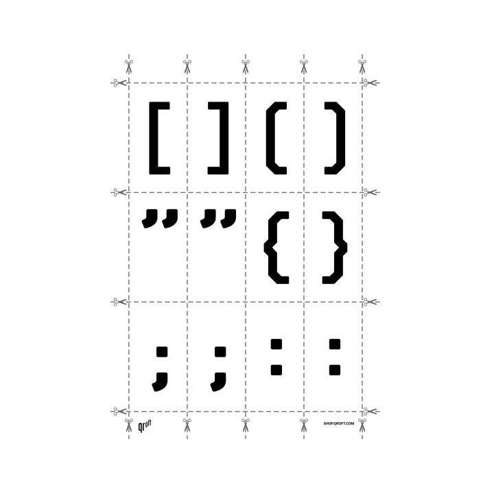 Alphabet of the El Volcano Mecana font family.