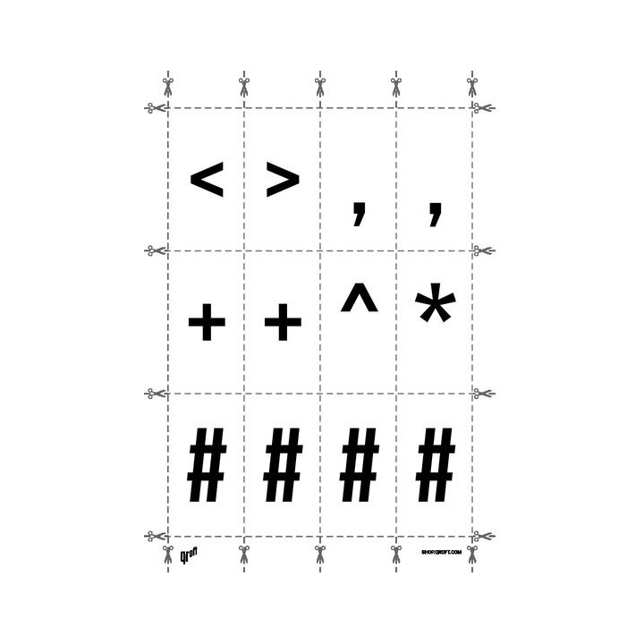 Alphabet of the Bebas Neue font.