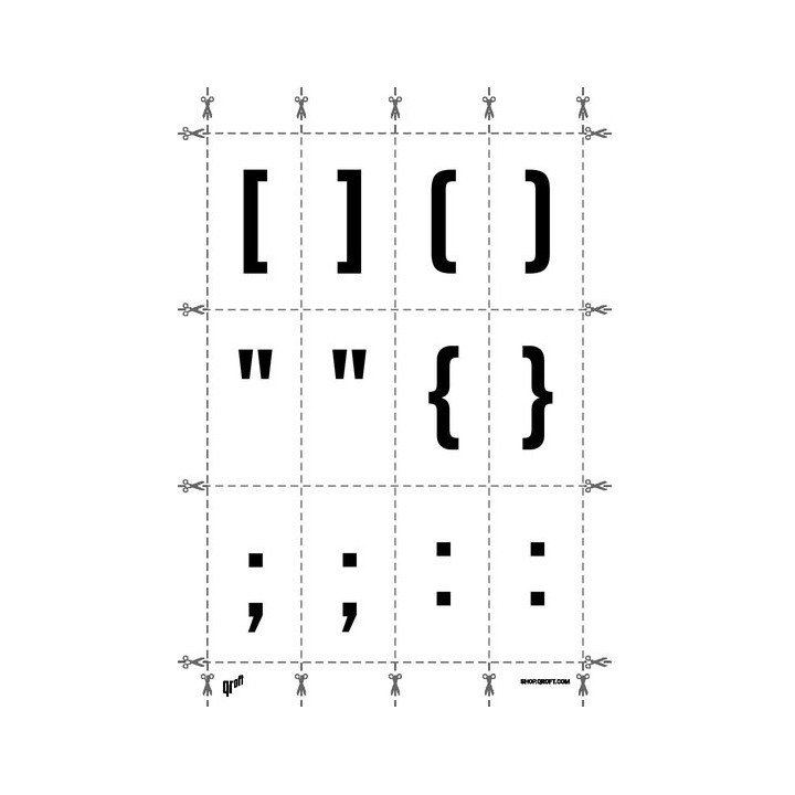 Alphabet of the Bebas Neue font.