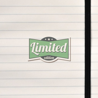 A vintage green badge featuring the phrase “Limited Edition” with stars and bold retro styling.