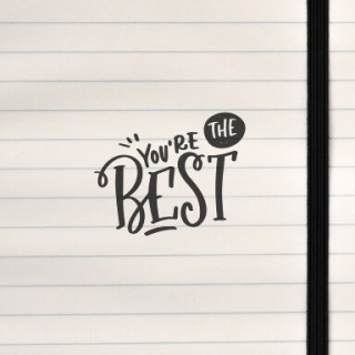 A playful, expressive thank‑you message built from bold lettering, dynamic shapes, and a strong visual hierarchy.