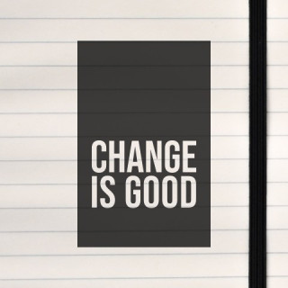 A clean, high-impact design that champions transformation with bold simplicity.