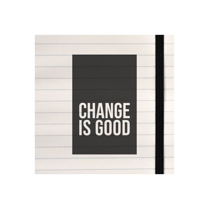 A clean, high-impact design that champions transformation with bold simplicity.