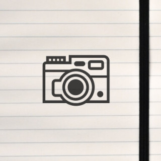 A crisp, geometric camera emblem designed for instant recognition and high‑speed visual communication.