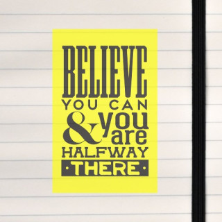 A bold, high‑impact motivational quote design for real believers.
