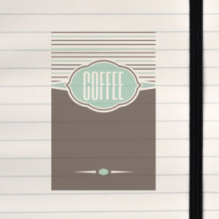 A classic retro‑style coffee label design.