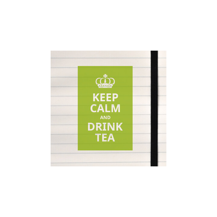 A classic “Keep Calm” poster reimagined for tea lovers.