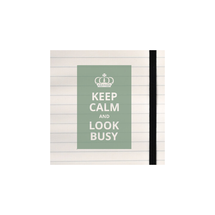 A humorous nod to office life in classic poster style.