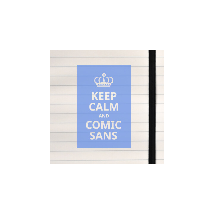 A humorous poster twist celebrating the world’s most debated font.