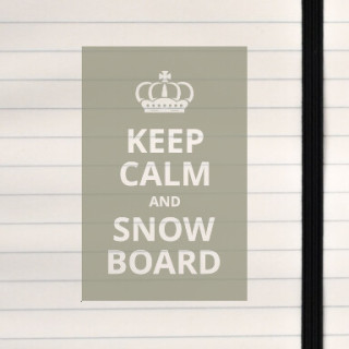 A classic poster twist celebrating snow, speed, and mountain freedom.