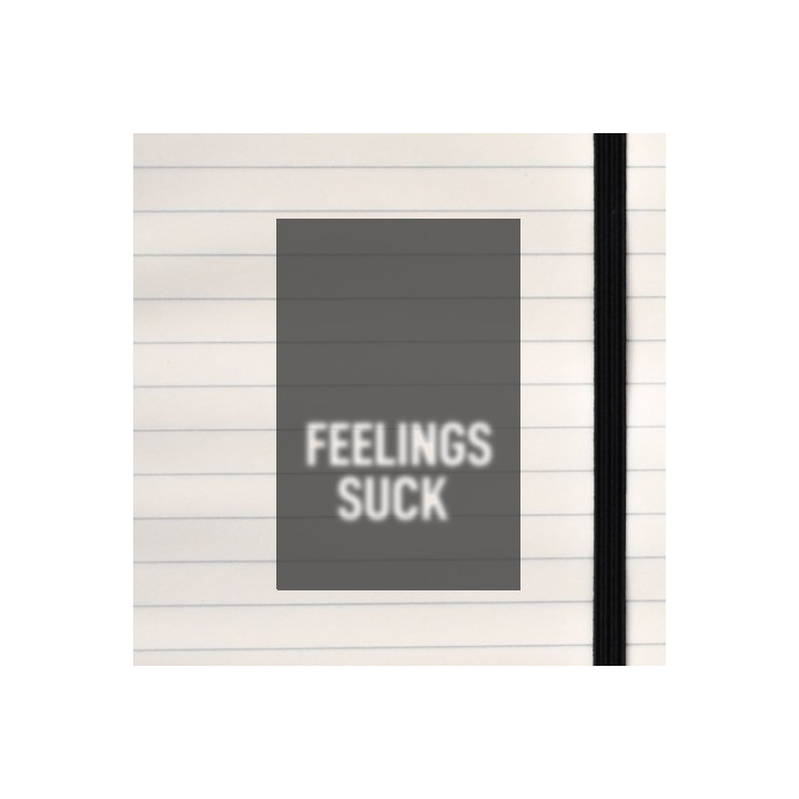Design with a raw and blurry emotional punch.