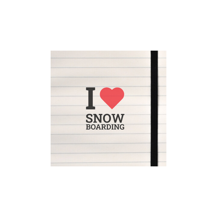 A bold declaration of pure snowboard passion.