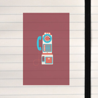 A playful nod to vintage communication.