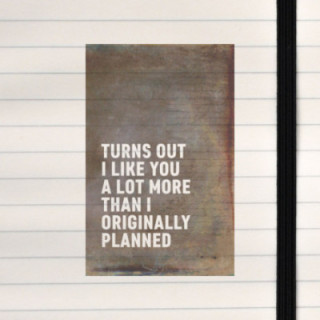 A heartfelt confession wrapped in a rustic, vintage style.
