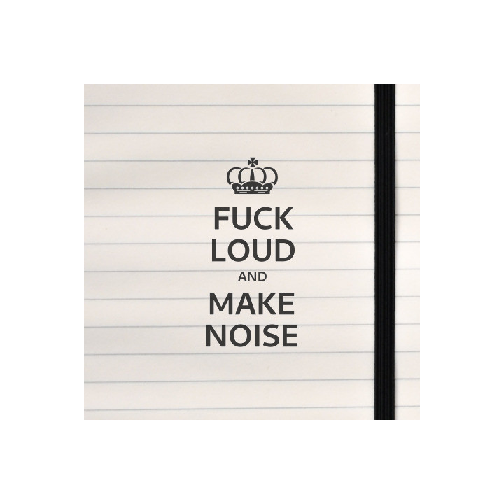 A rebellious reinterpretation of classic motivational design, featuring bold typography and a crown emblem to amplify its provoc