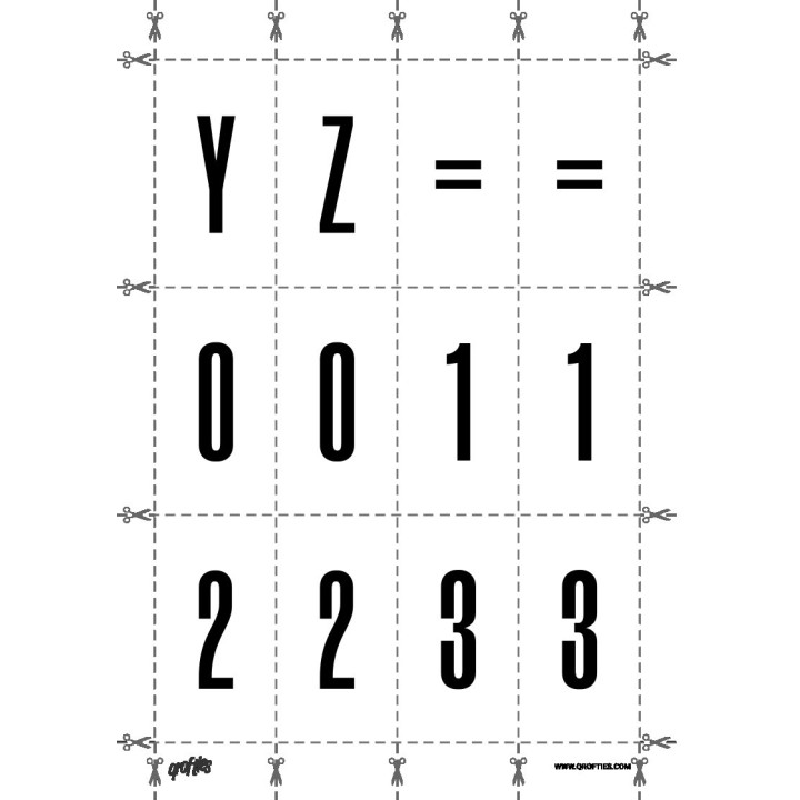 Alphabet of the Morganite font.