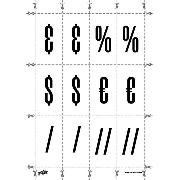 Alphabet of the Morganite font.