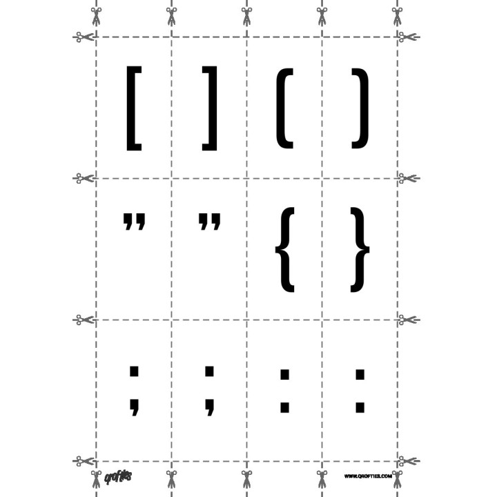 Alphabet of the Morganite font.