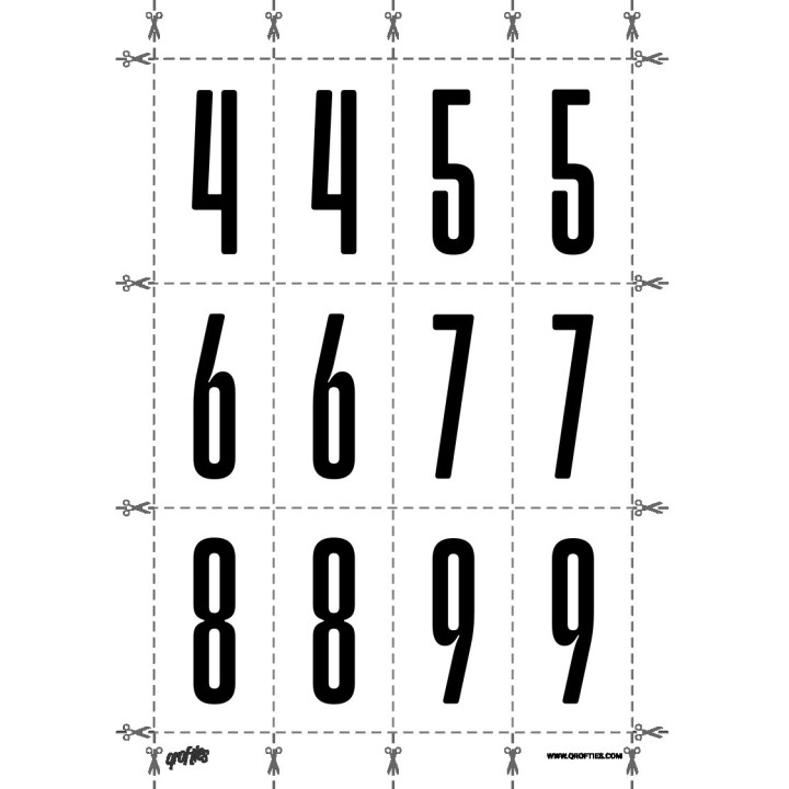 Alphabet of the Tallica font.