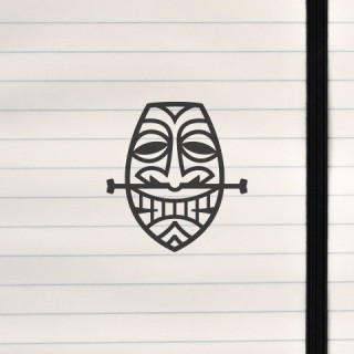 A tribal mask.
