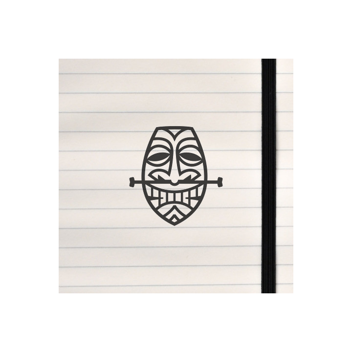 A tribal mask.