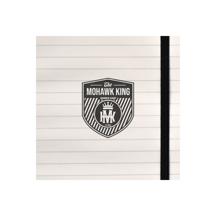 A barber shop badge.