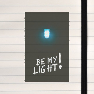Be my light on a dark photo.