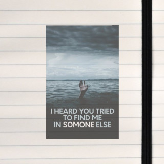 A stark, emotional visual capturing the feeling of being lost, replaced, or forgotten.
