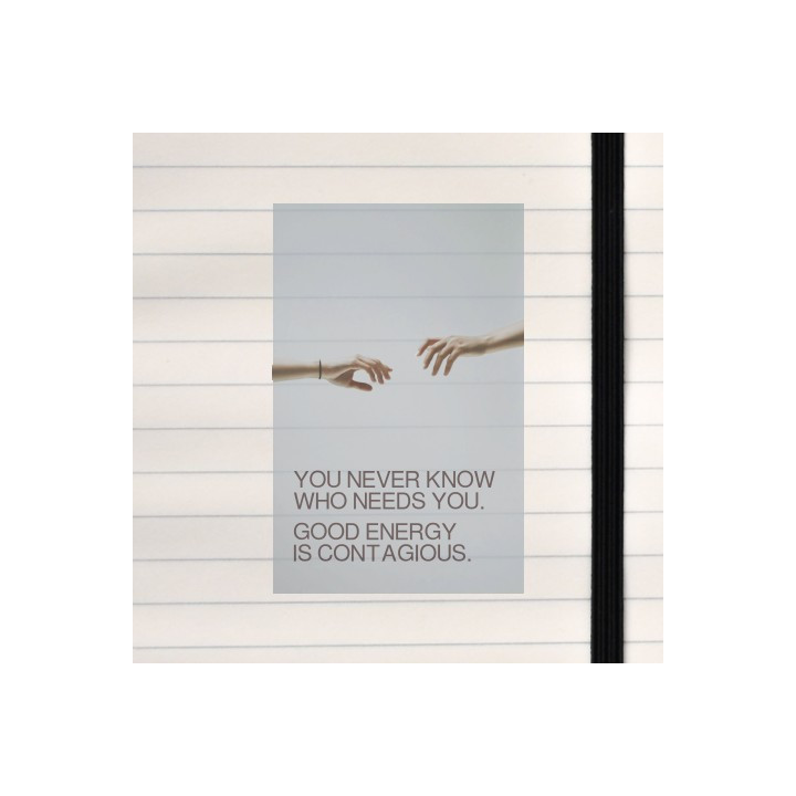 A sentence to remember how important others can be.