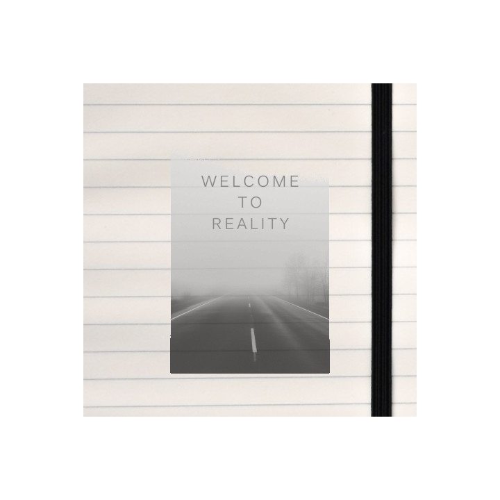 Welcome to reality on a dark foggy road.