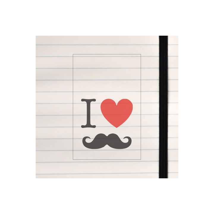 A moustache lover's heart
